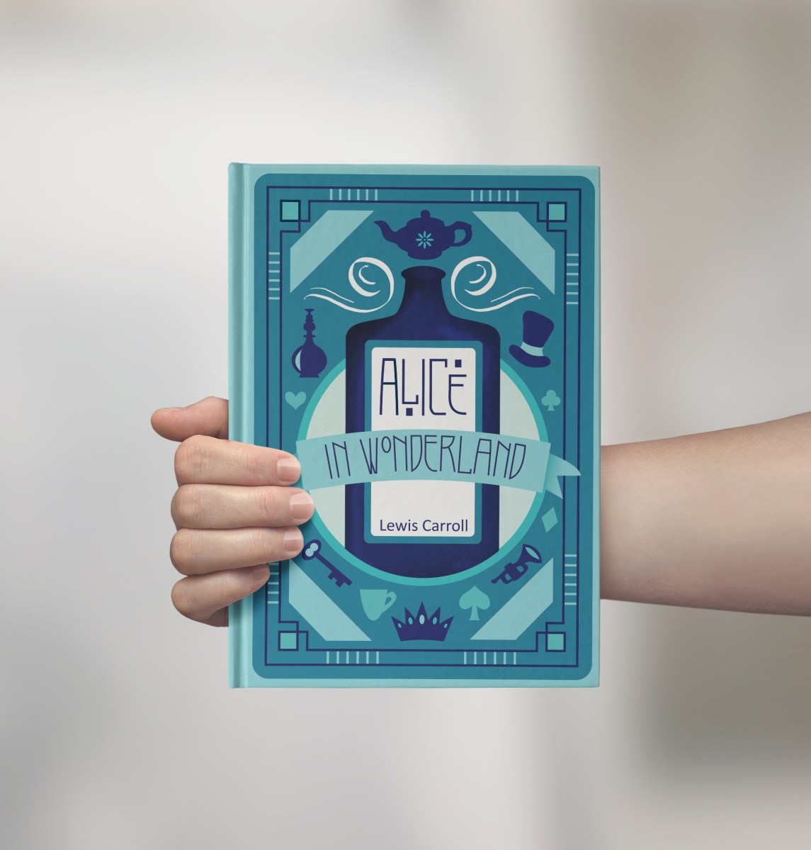 Alice in Wonderland Book Cover