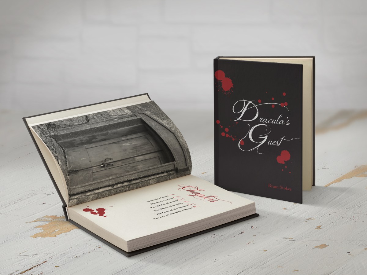 Dracula's Guest Book Design