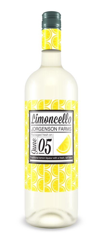 Limoncello Label Design