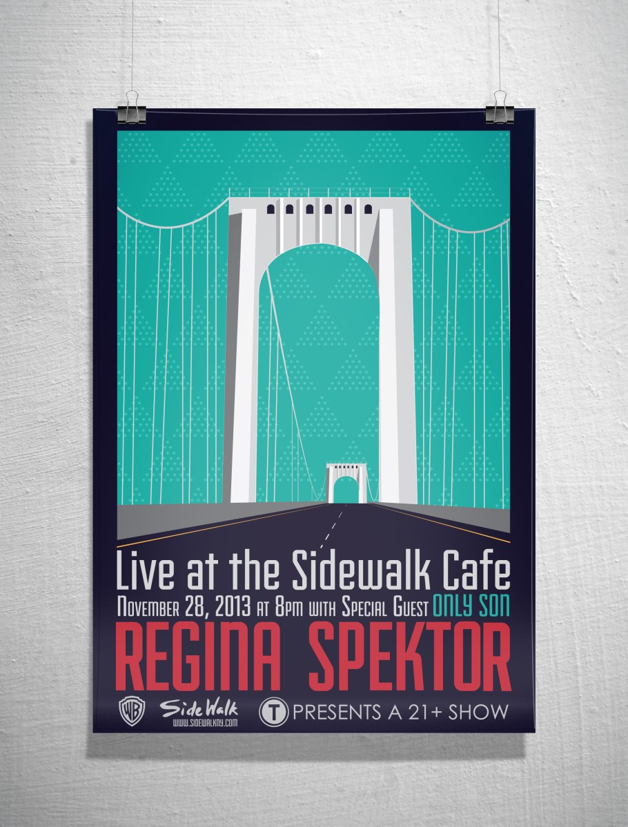 Regina Spektor Concert Poster